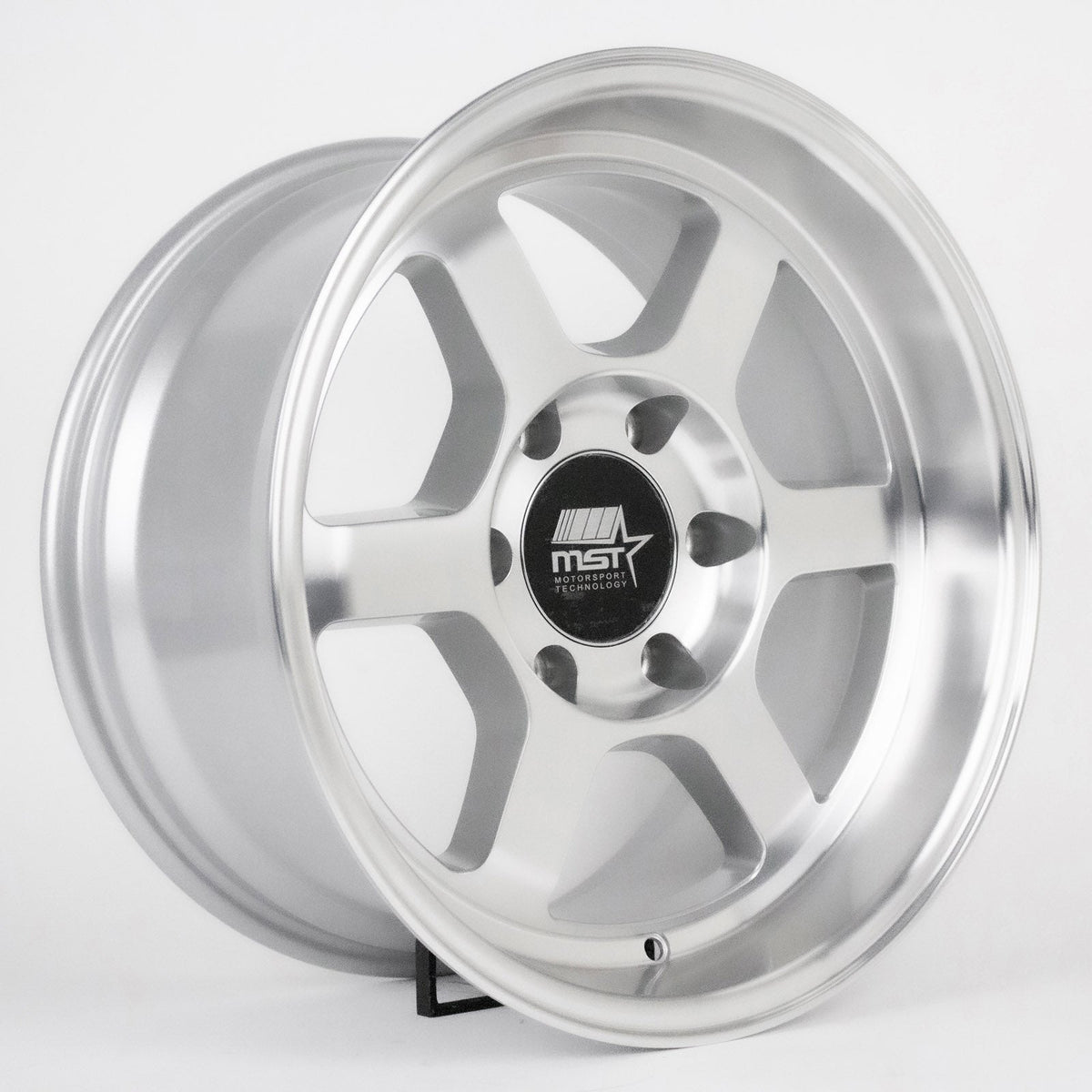 MST Wheels Time Attack Truck Silver Machined
