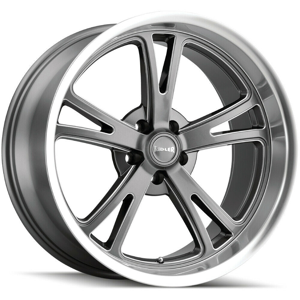 Ridler Wheels 606 Grey Milled