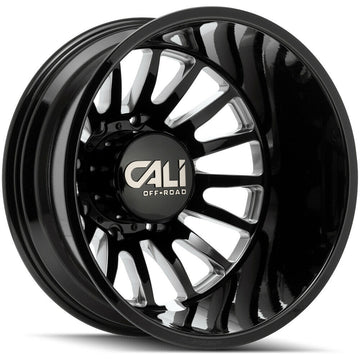 Cali Off-Road Wheels 9110D Summit Dually Black Milled