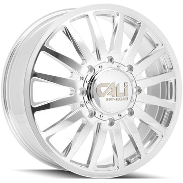 Cali Off-Road Wheels 9110D Summit Dually Polished Milled