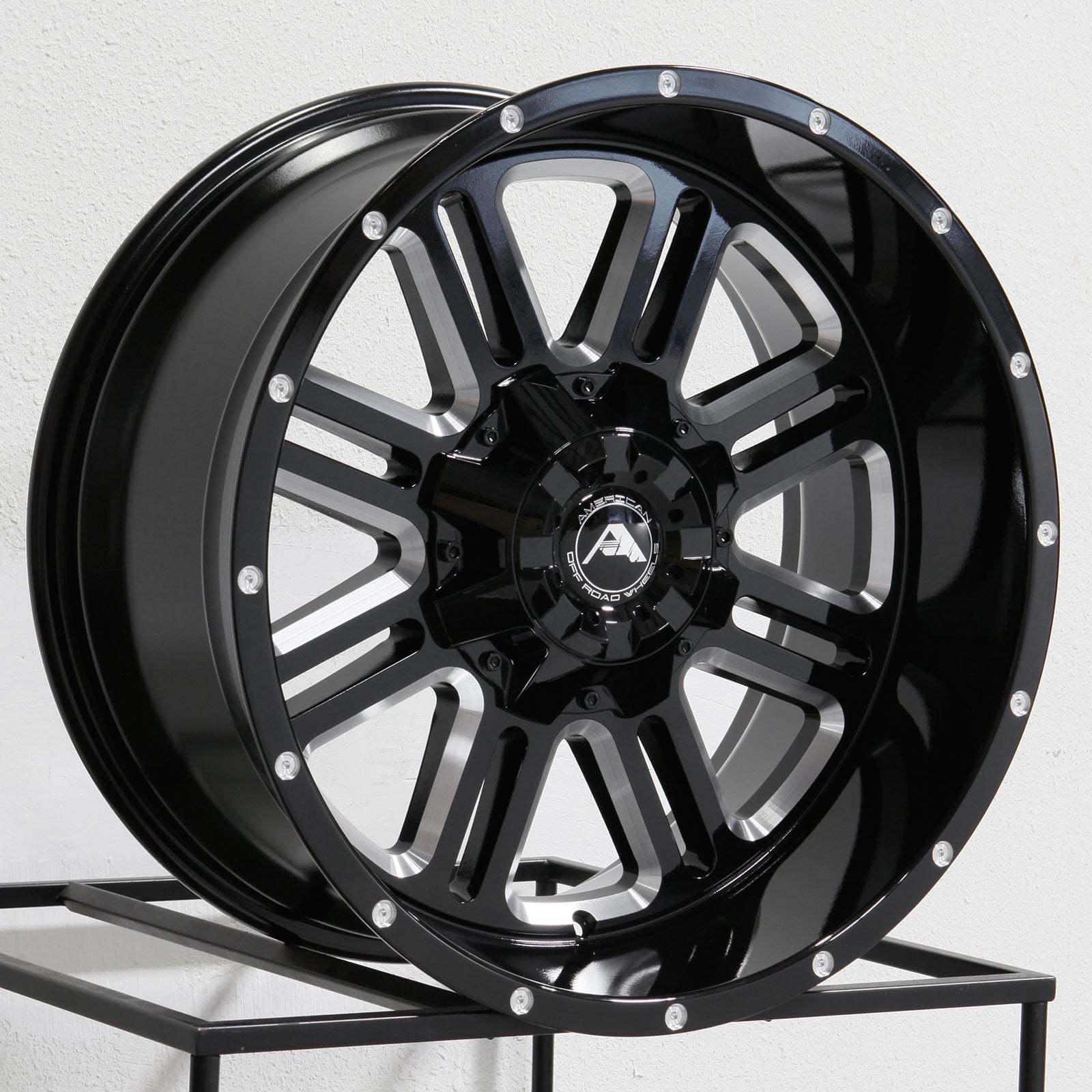 American Off-Road Wheels A106 Black Milled