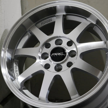 ARC Wheels AR4 Silver Machined