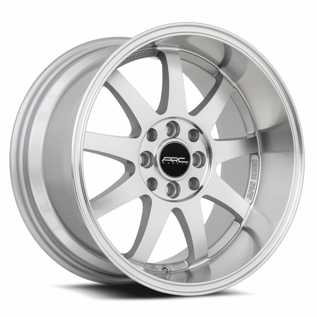 ARC Wheels AR4 Silver Machined