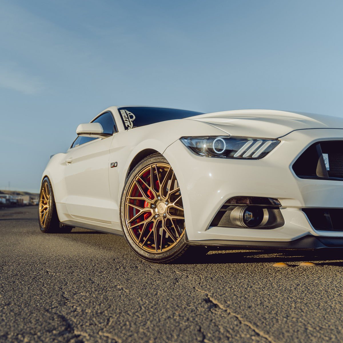 F1R Wheels F103 Brushed Bronze
