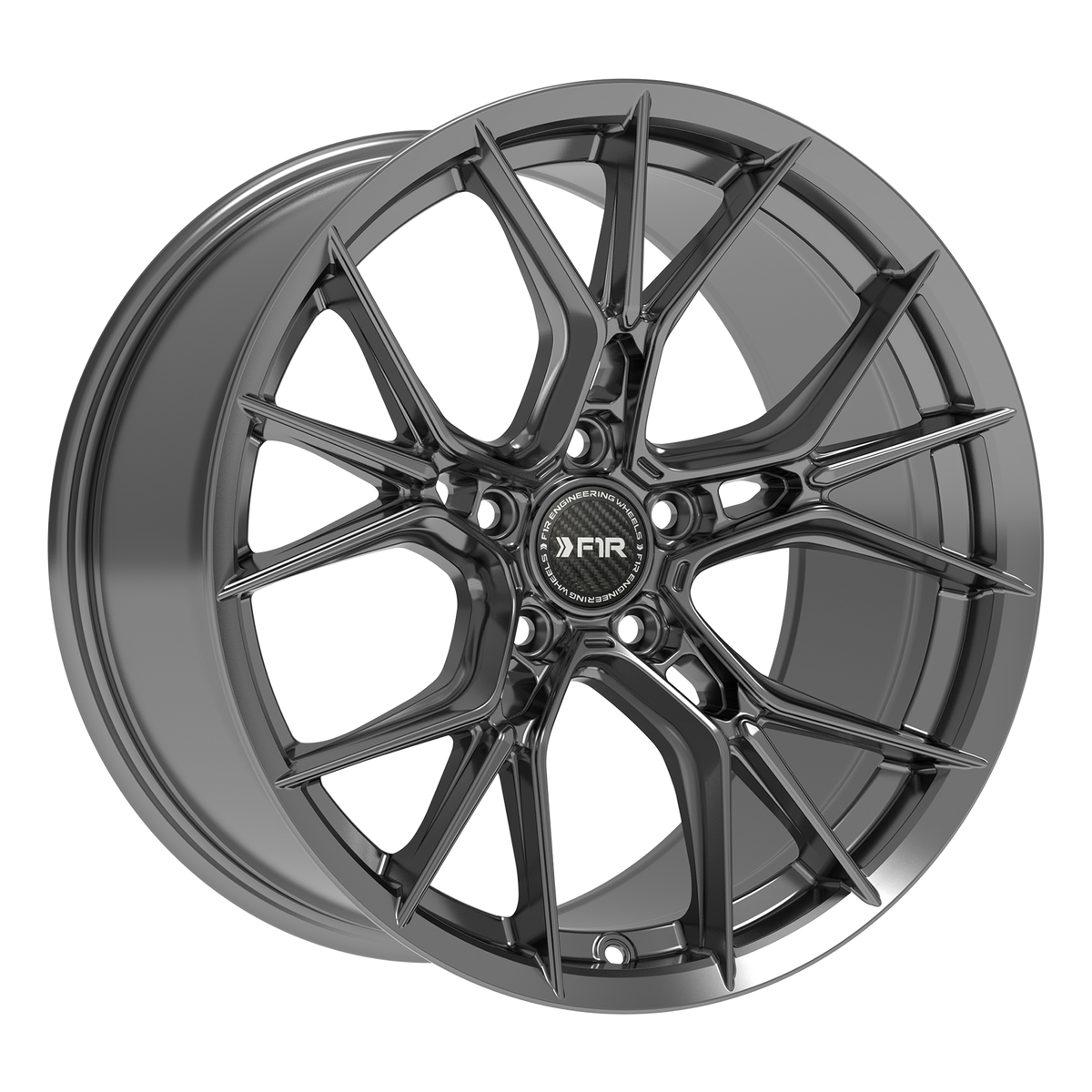 F1R Wheels FS1 Hyper Black