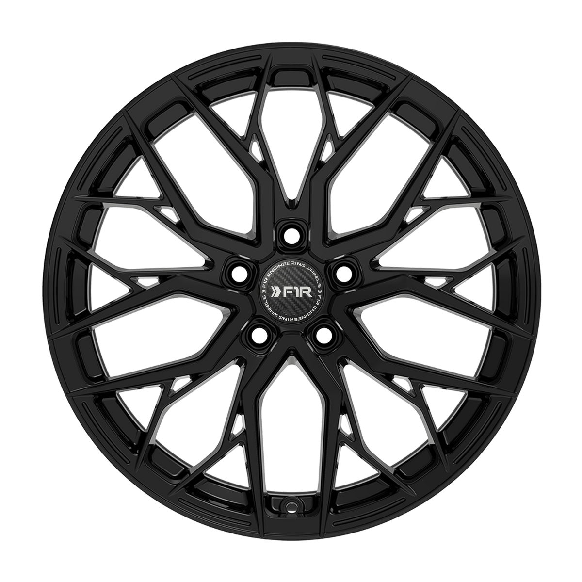 F1R Wheels FS3 Gloss Black