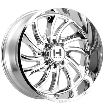 Hostile Wheels H118 Demon Chrome - Wheels Outlet