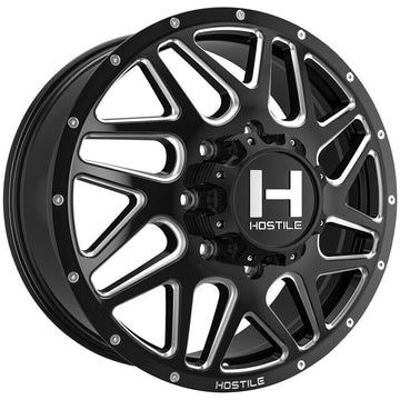 Hostile Wheels H401 Sprocket-Dually Black Milled