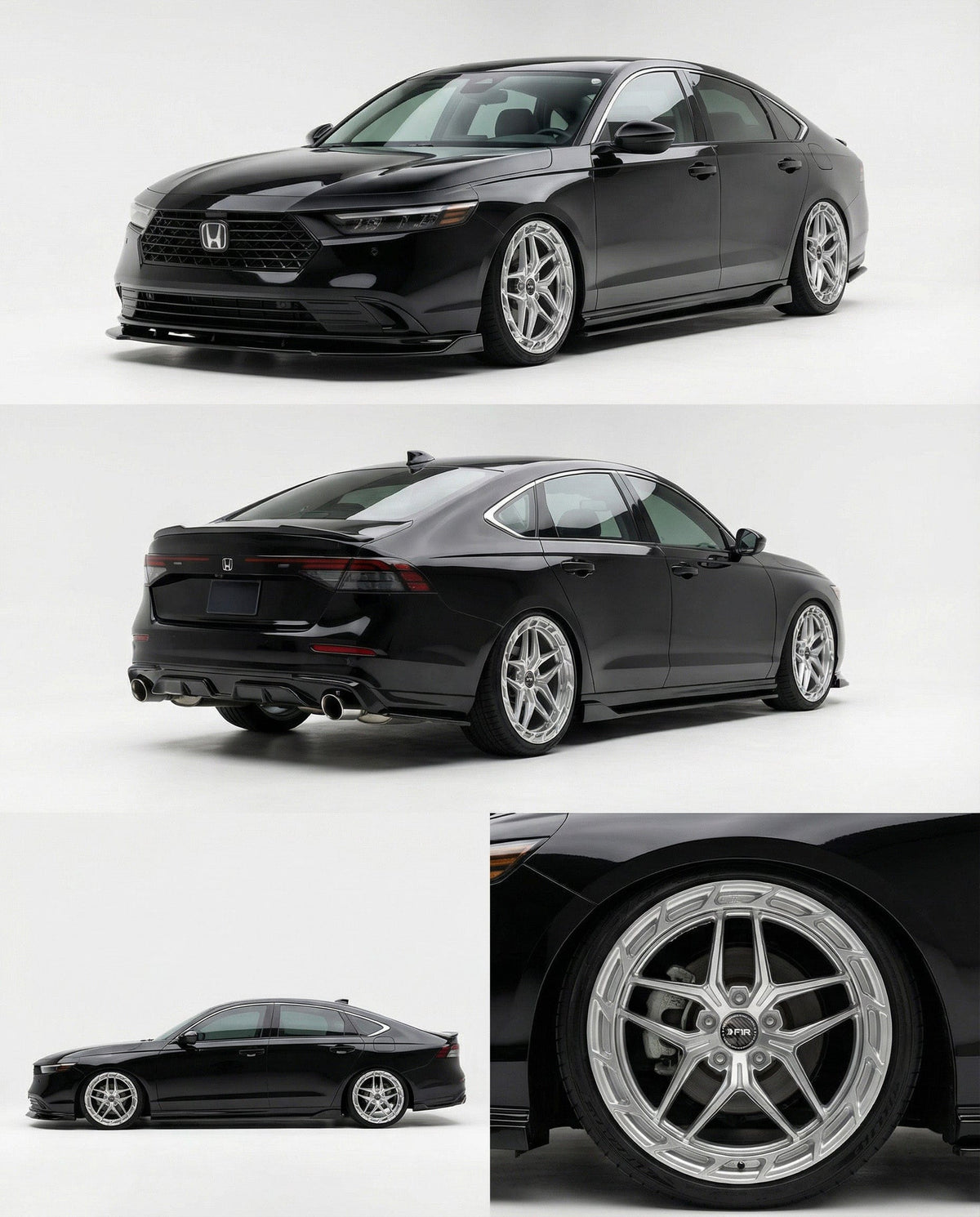 F1R Wheels FS5 Machine Silver