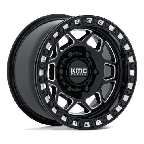 KMC Wheels KS241 Torx Utv Beadlock Gloss Black Milled