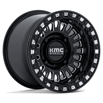 KMC Wheels KS242 Aztec Utv Beadlock Gloss Black Milled