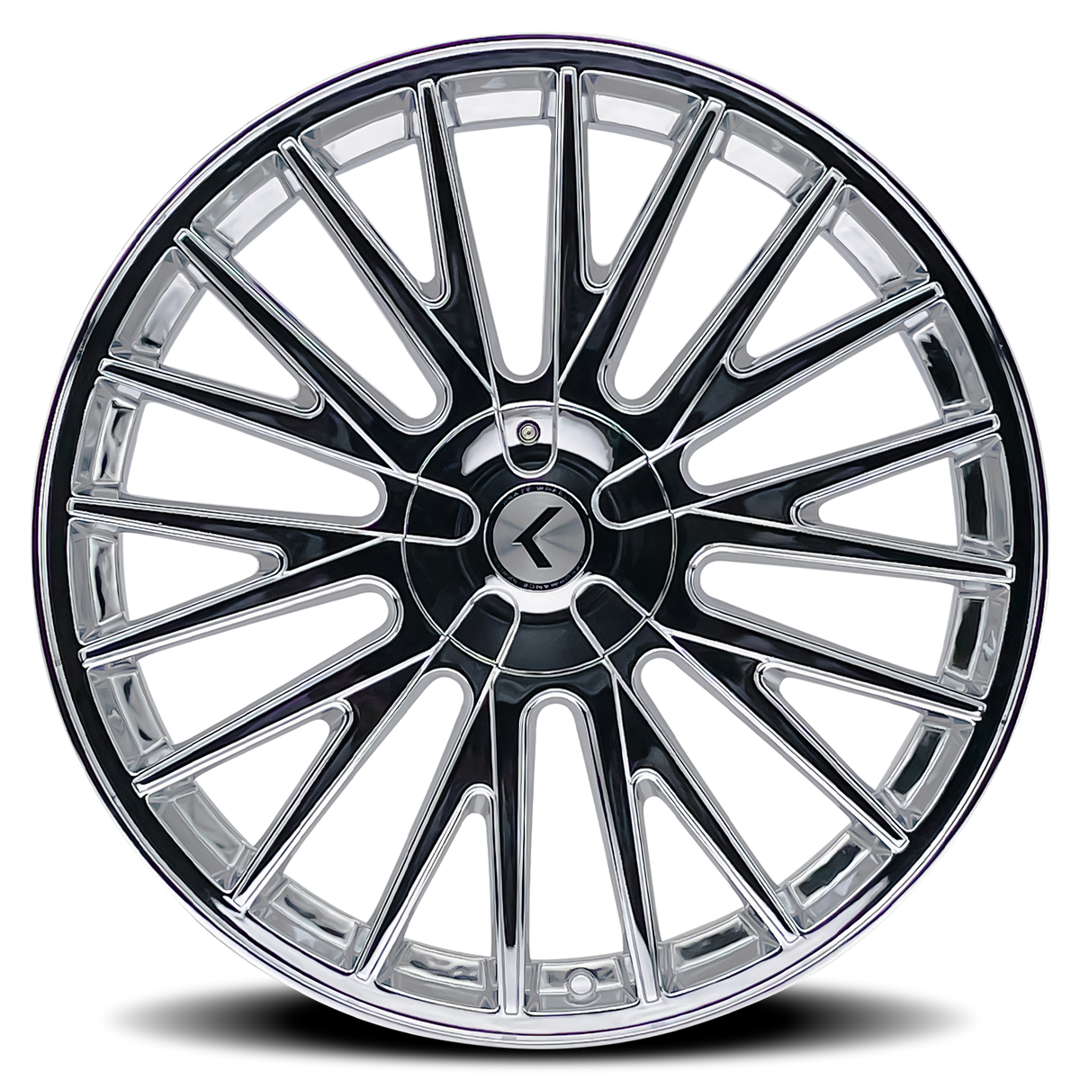 Kraze Wheels KR185 Double Down Chrome