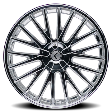 Kraze Wheels KR185 Double Down Chrome