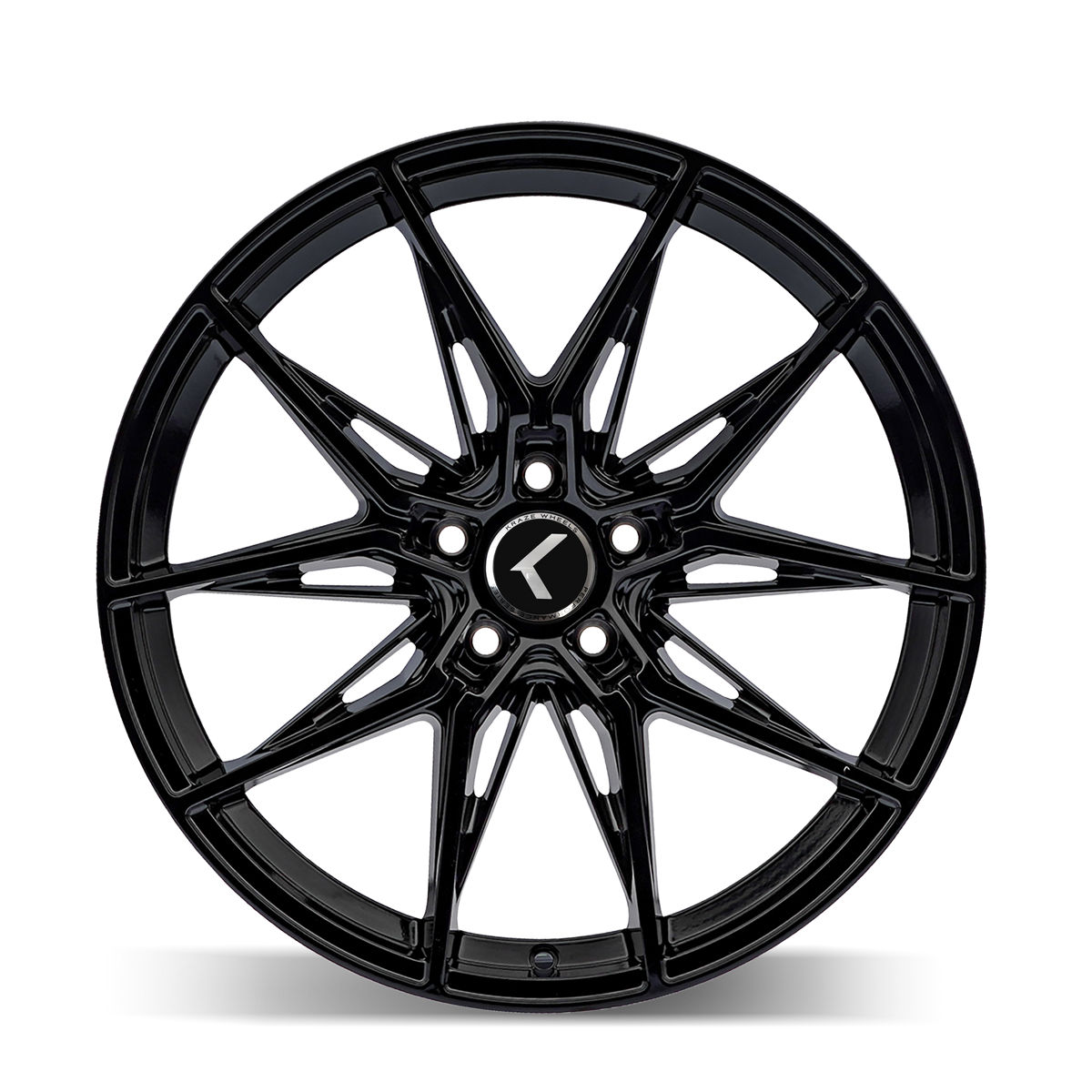 Kraze Wheels KR196 Evolve Gloss Black