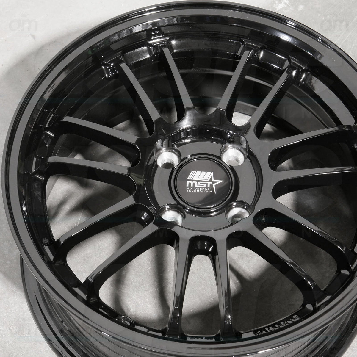 MST Wheels MT45 Glossy Black