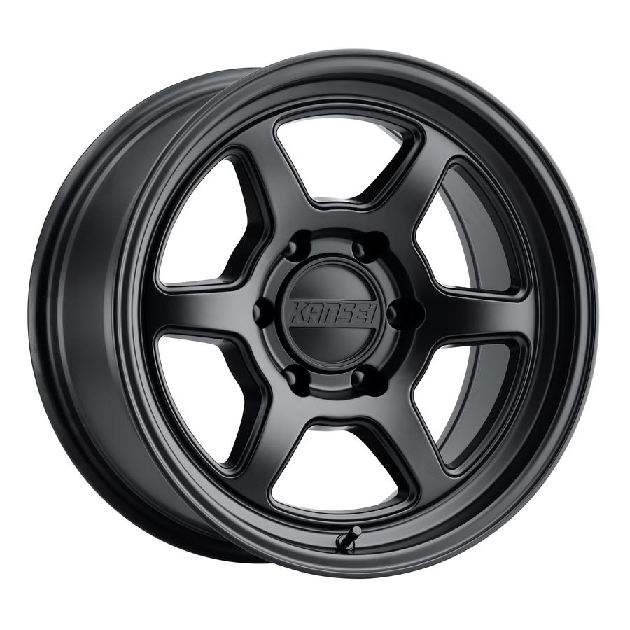 Kansei Wheels Roku Matte Black - Wheels Outlet