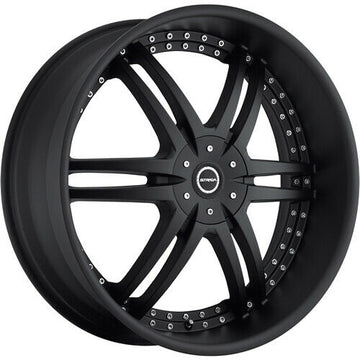 Strada Wheels S12 Denaro Stealth Black