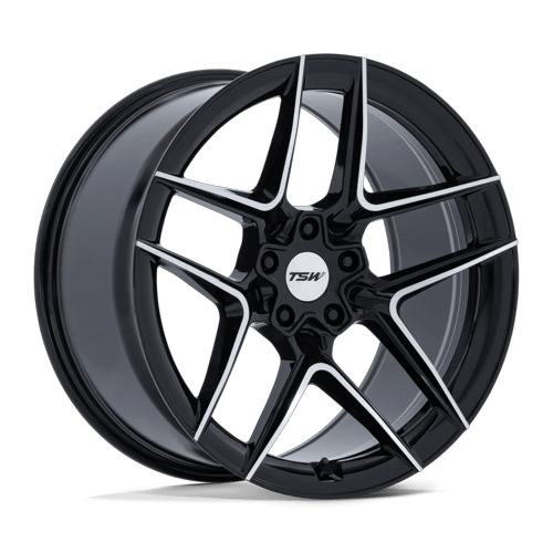 TSW Wheels TW008 Slipstream Gloss Black Machined