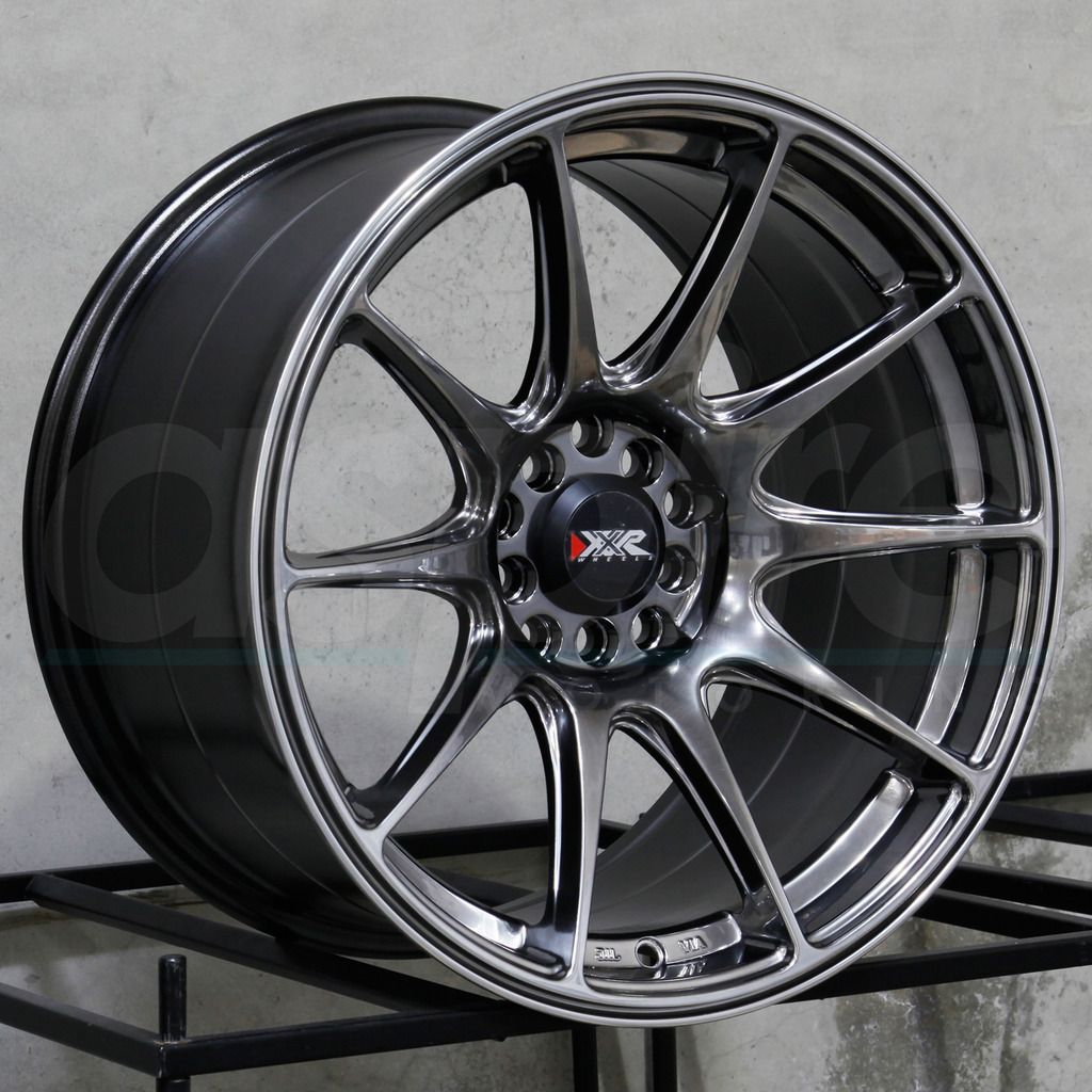 XXR Wheels 527R Chromium Black