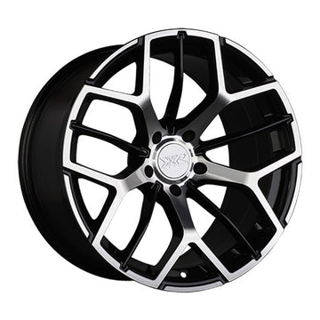 XXR Wheels 566 Black Machined