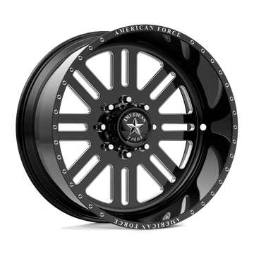 American Force Wheels Afw Rebel Ss Gloss Black Machined