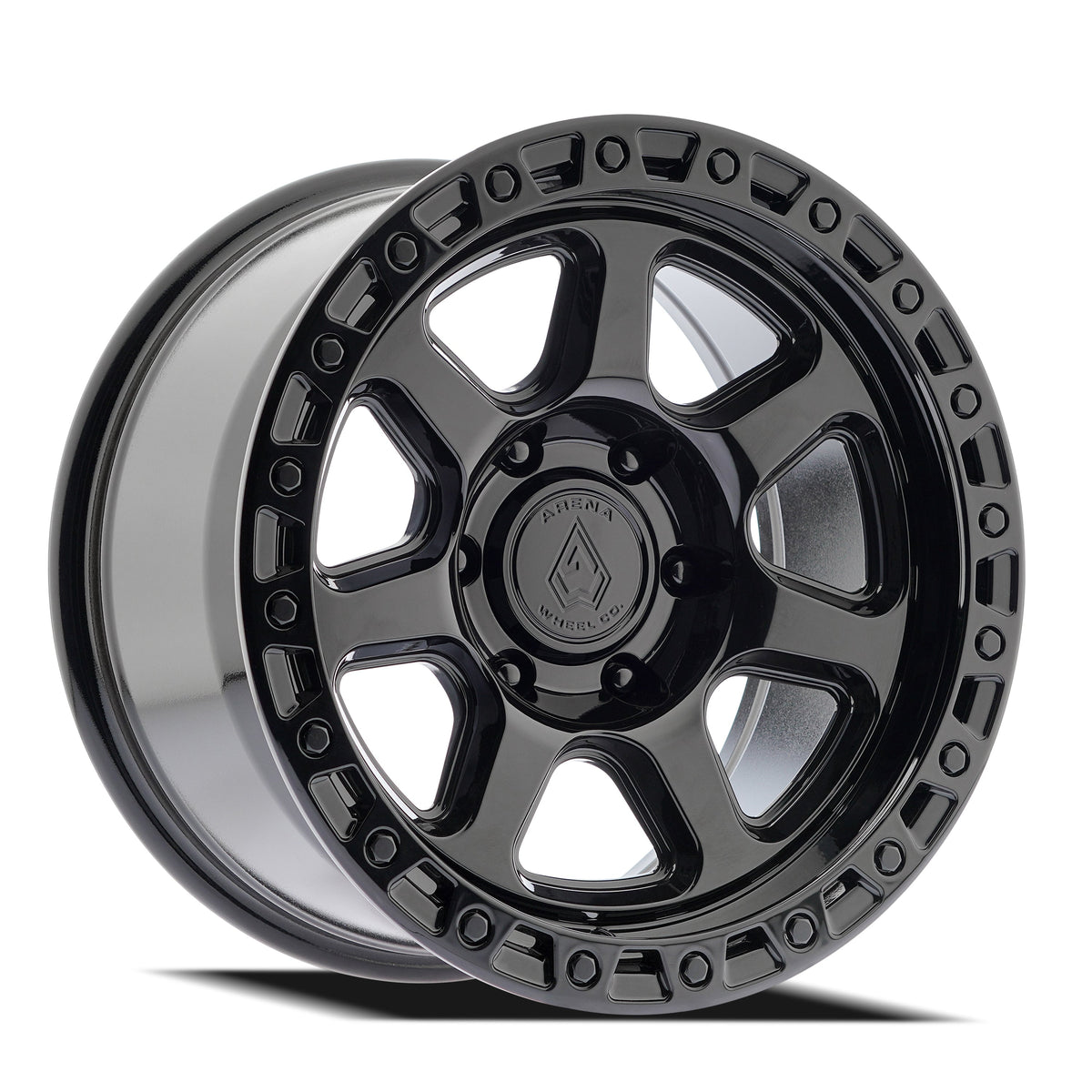 Arena Wheels A123 Throttle Gloss Black
