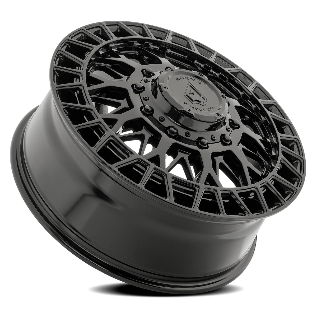 Arena Wheels A127 Innovator Dually Gloss Black Front