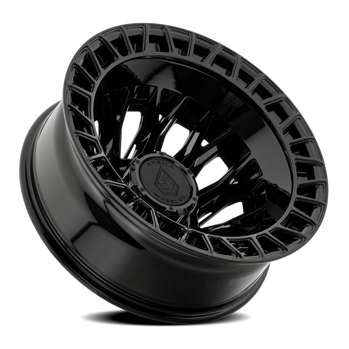 Arena Wheels A127 Innovator Dually Gloss Black Rear Outer