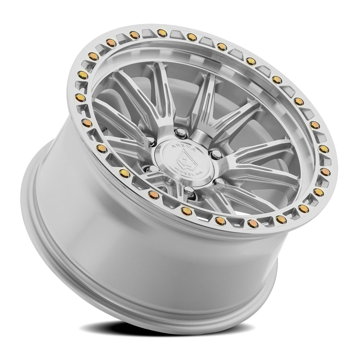Arena Wheels A132 Blitz Gloss Silver Machined 6 lug