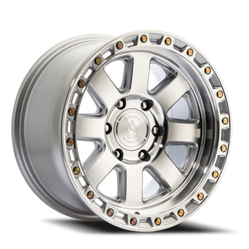 Arena Wheels A148 Bandit Gloss Silver Machined 6 lug
