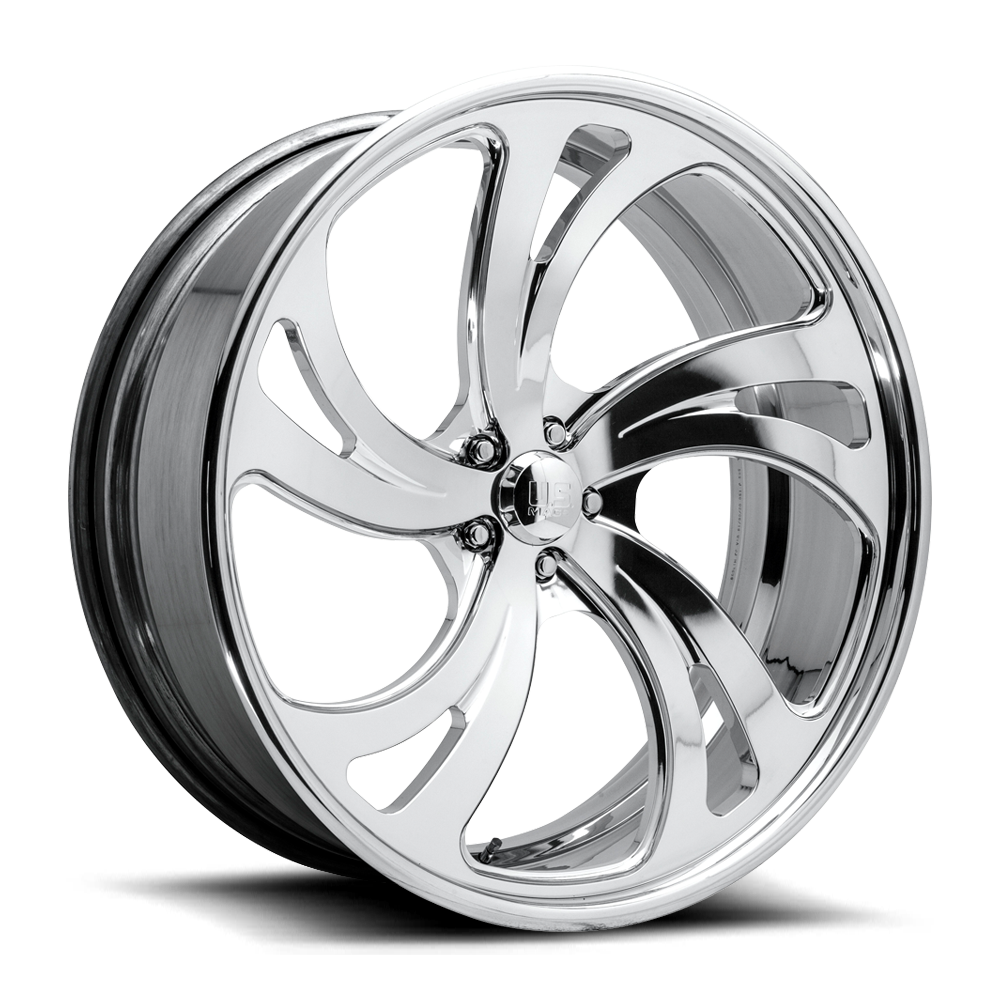 US Mags Wheels UF009 Kompressor 5 Brushed Polished