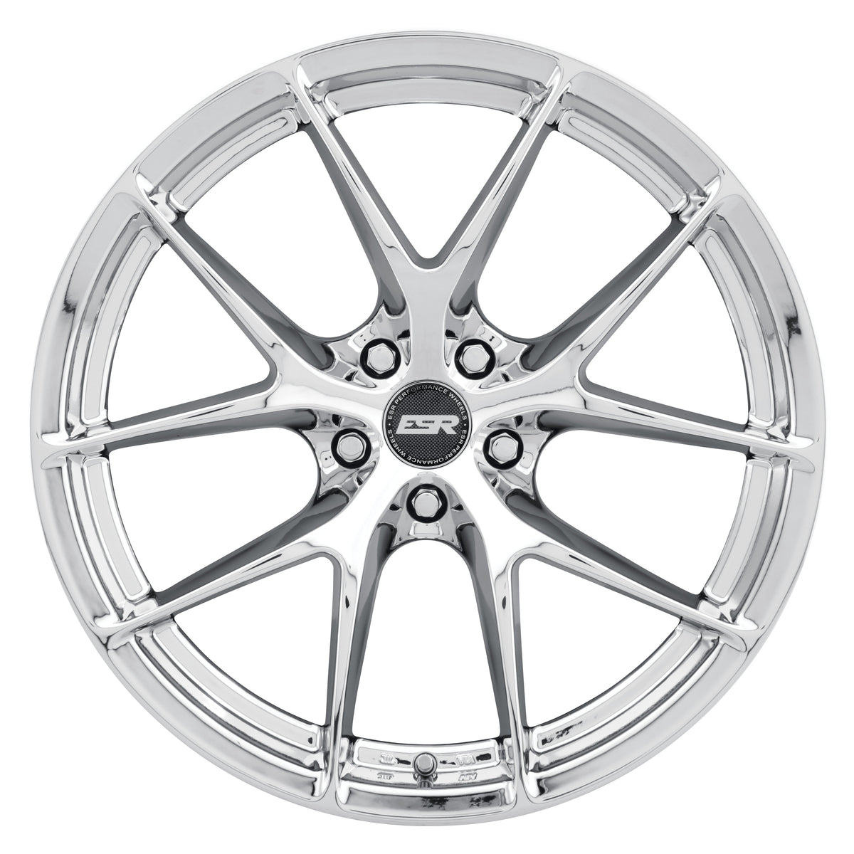 ESR Wheels RF02 Chrome view 3