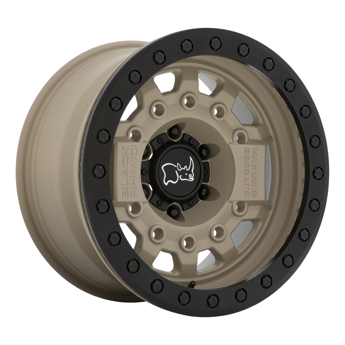 Black Rhino Wheels Avenger Beadlock Desert Sand