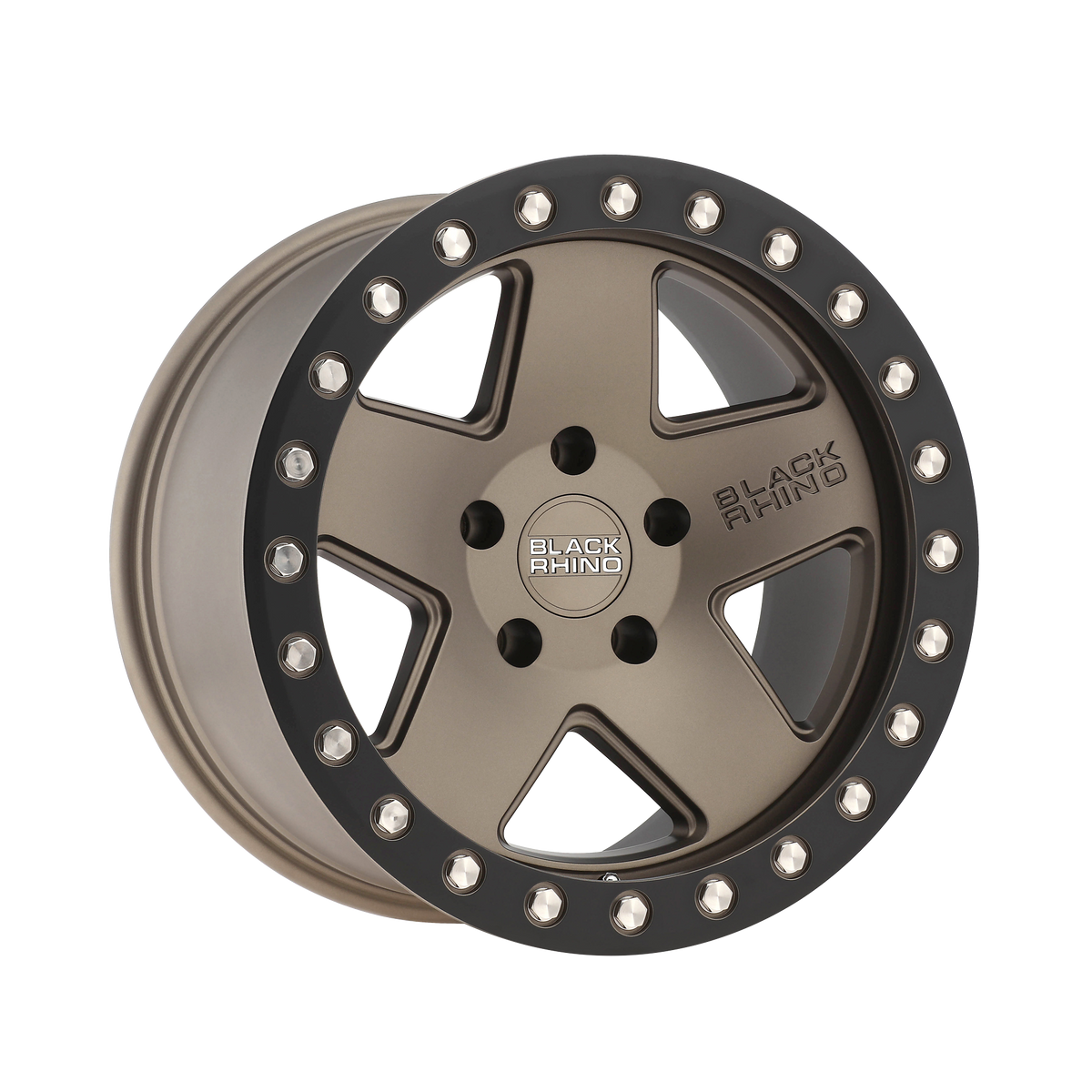 Black Rhino Wheels Crawler Matte Bronze with Black Ring