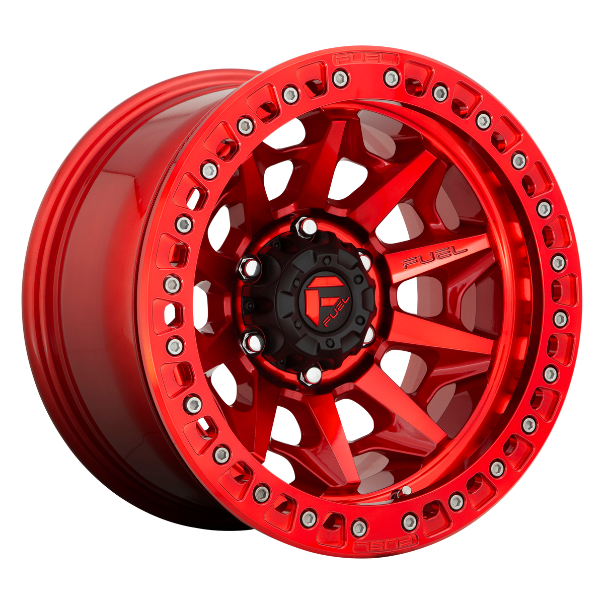 Fuel Off-Road Wheels D113 Covert Beadlock Candy Red