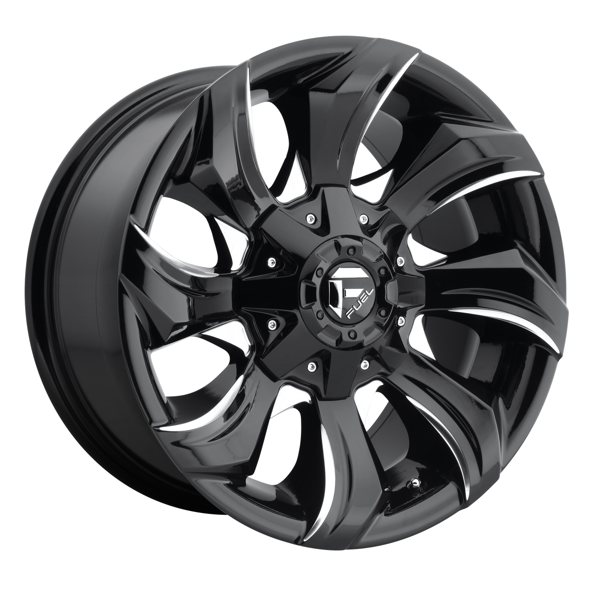 Fuel Off-Road Wheels D571 Strykr Gloss Black Milled