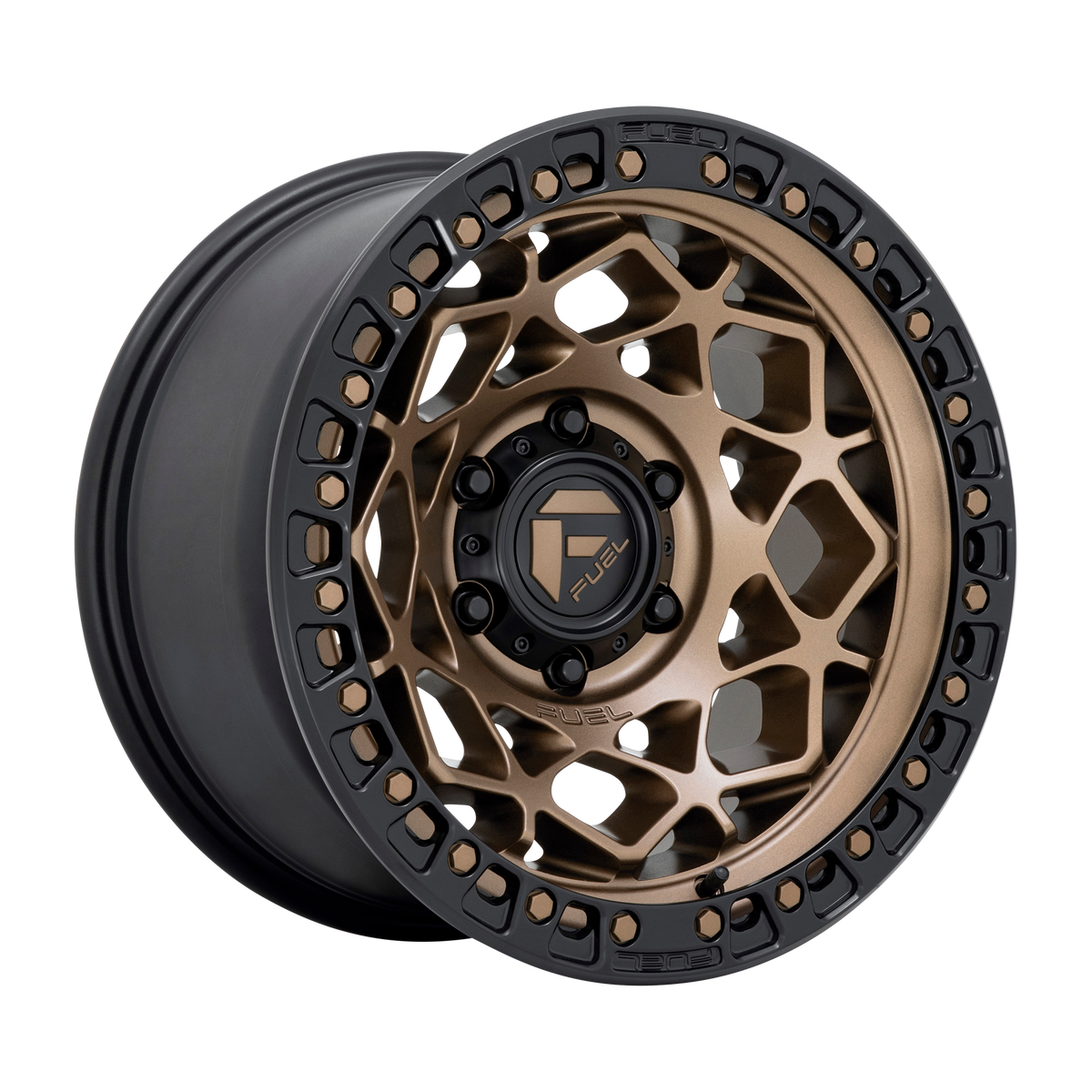 Fuel Off-Road Wheels D785 Unit Bronze with Matte Black Ring