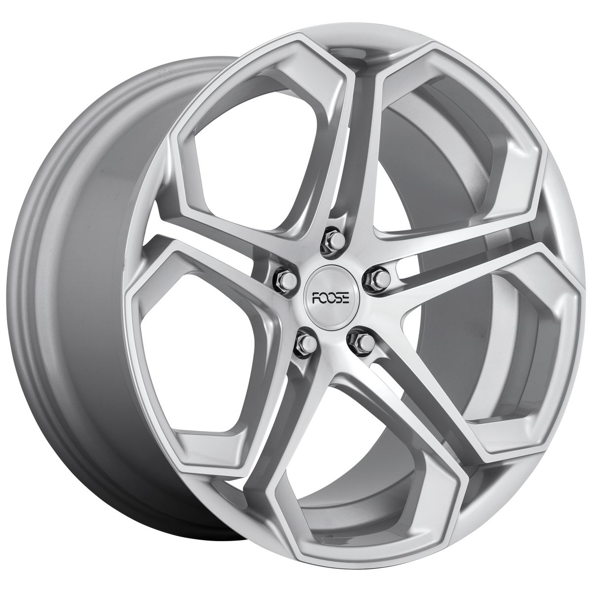 Foose Wheels F170 Impala Gloss Silver Machined