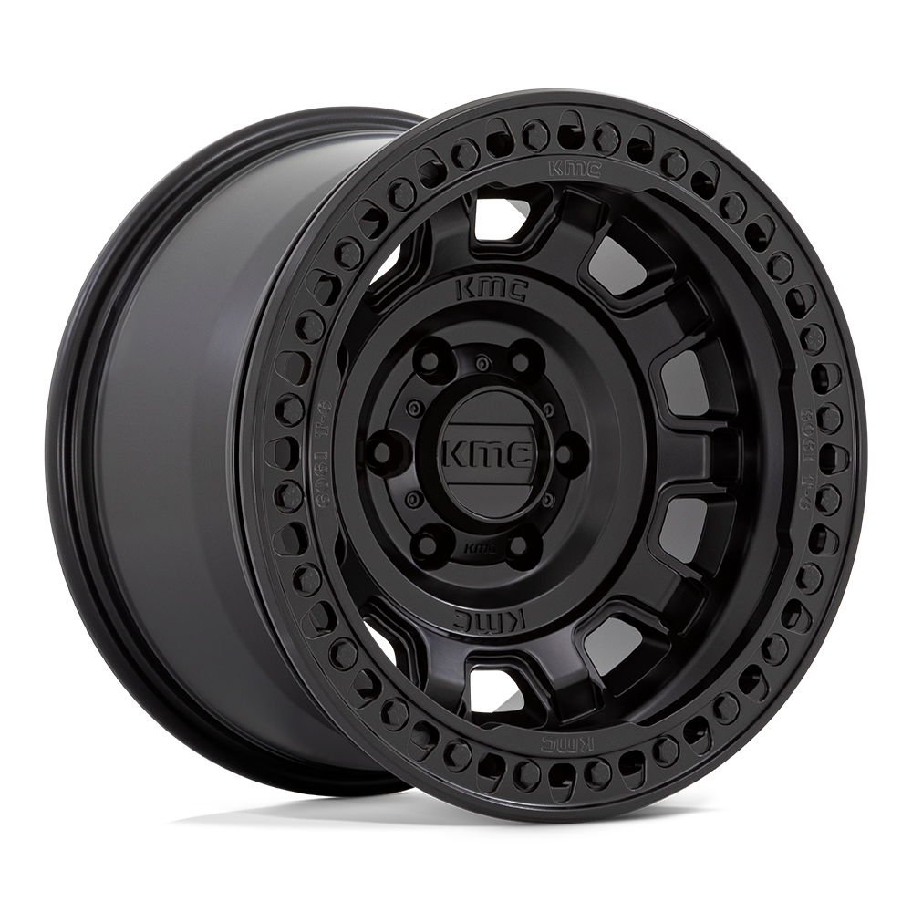 KMC Wheels KM236 Tank Beadlock Satin Black