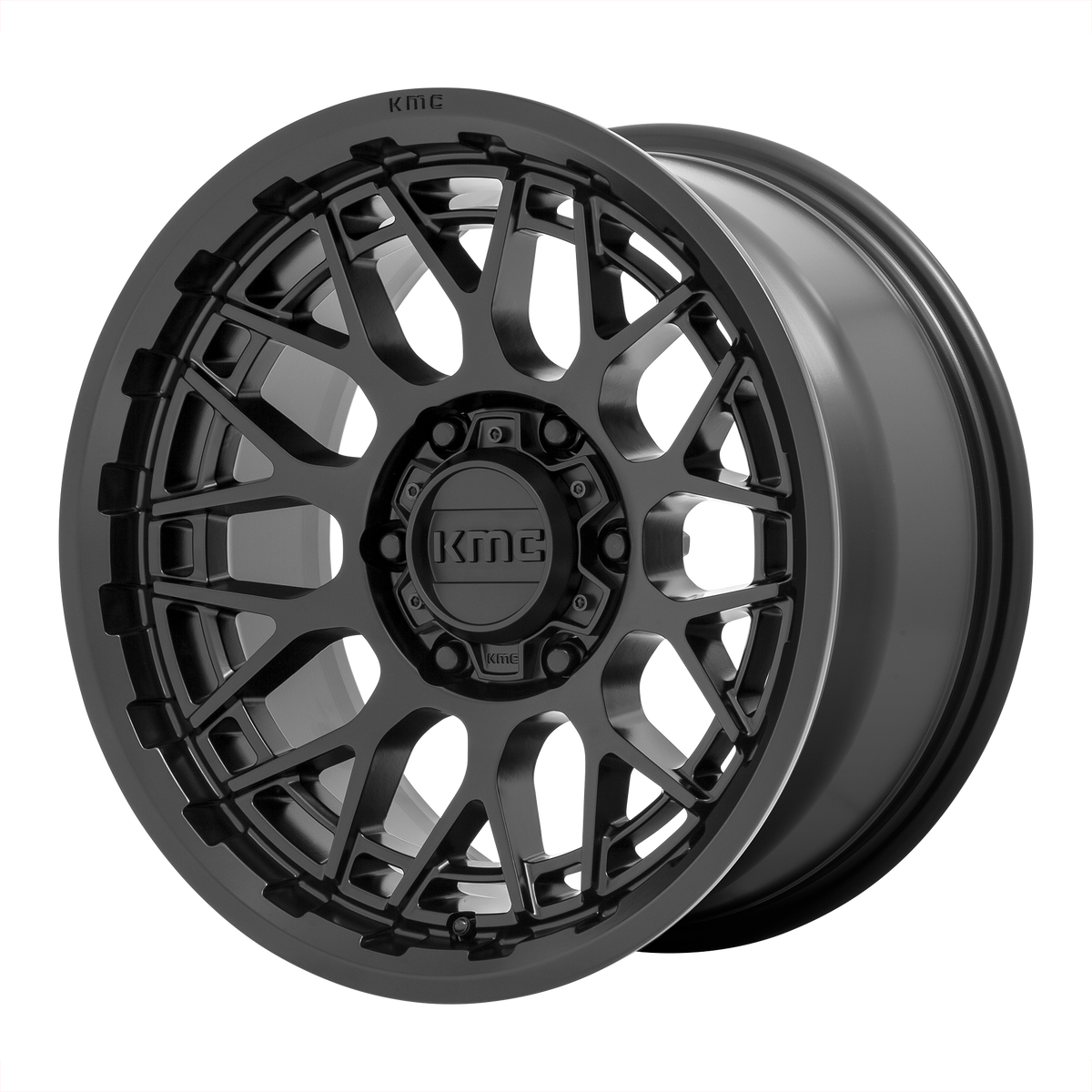 KMC Wheels KM722 Technic Satin Black