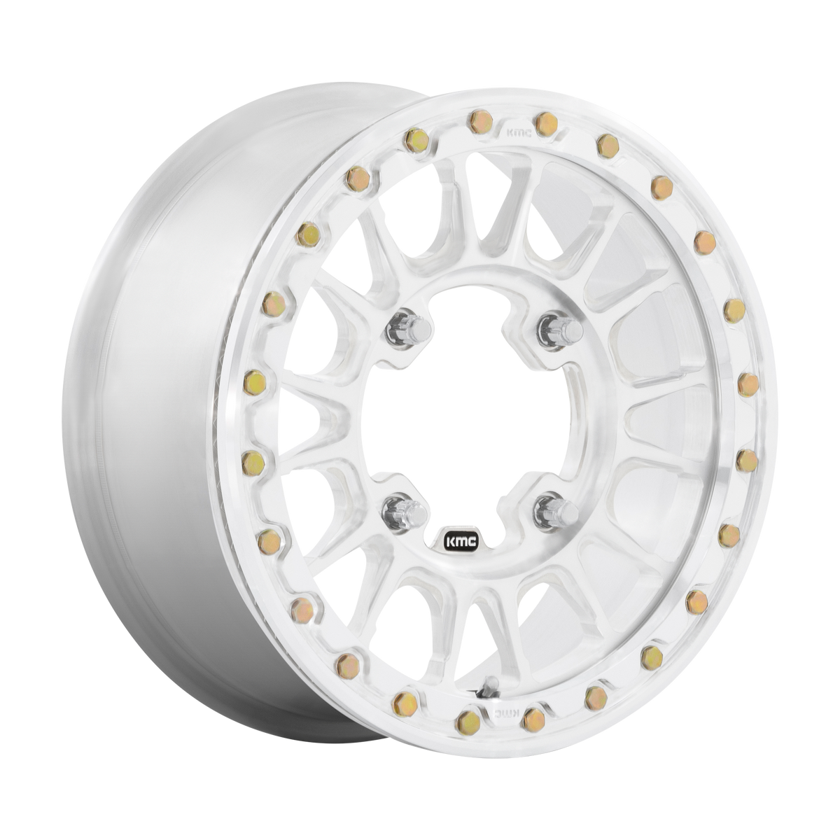 KMC Wheels KS436 Impact Forged Utv Beadlo Raw Machined
