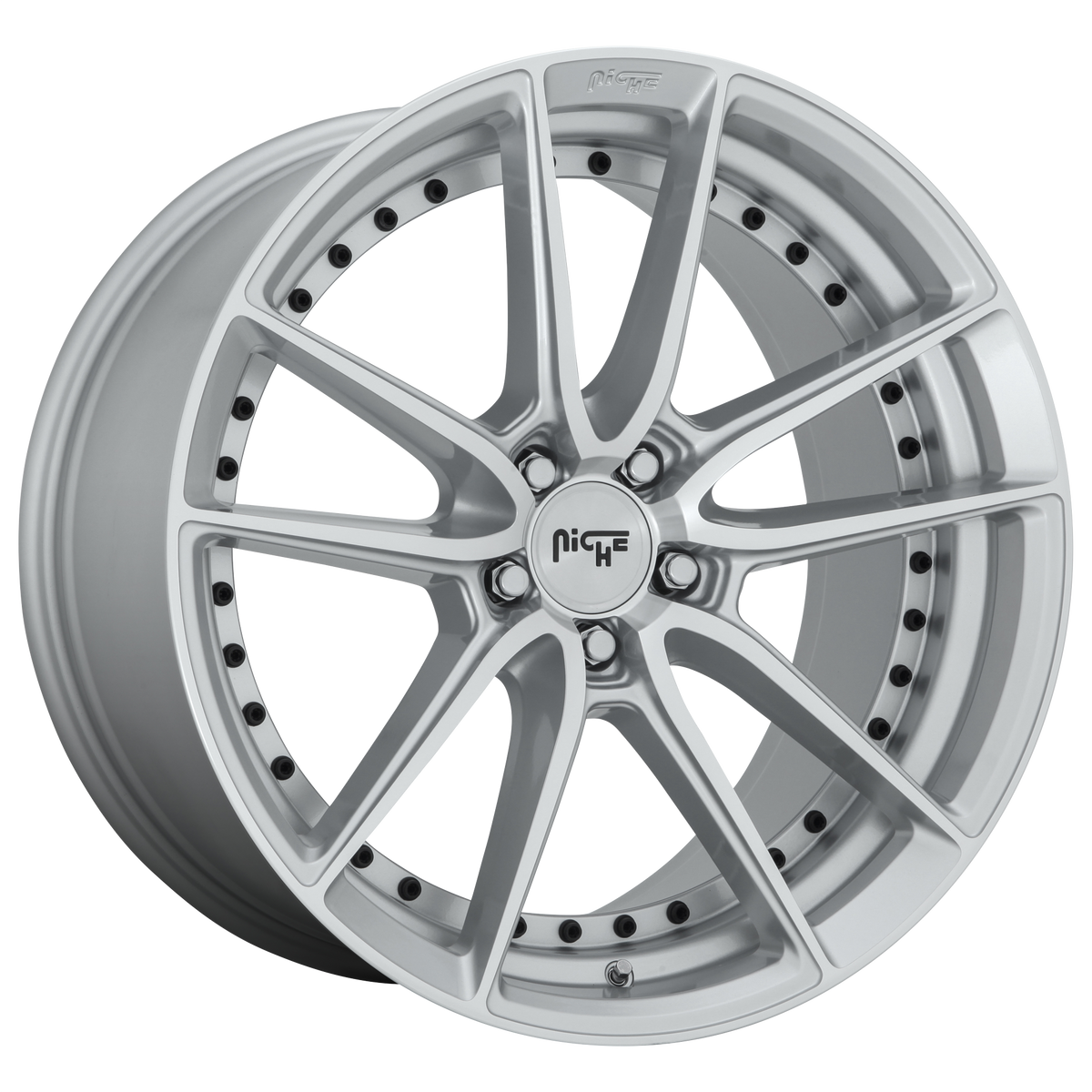 Niche Wheels M221 Dfs Gloss Silver Machined