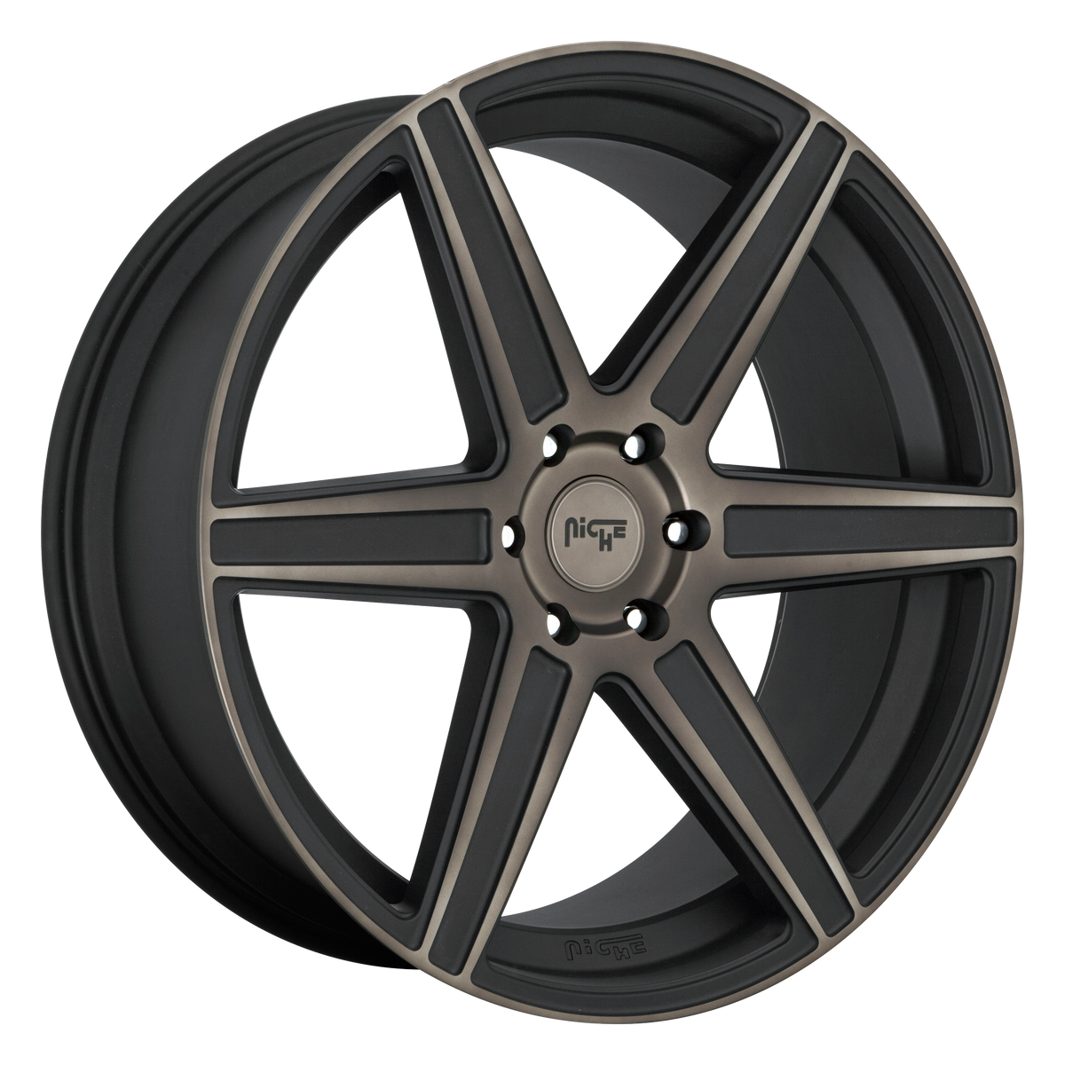 Niche Wheels M236 Carina Matte Machined Double Dark Tint