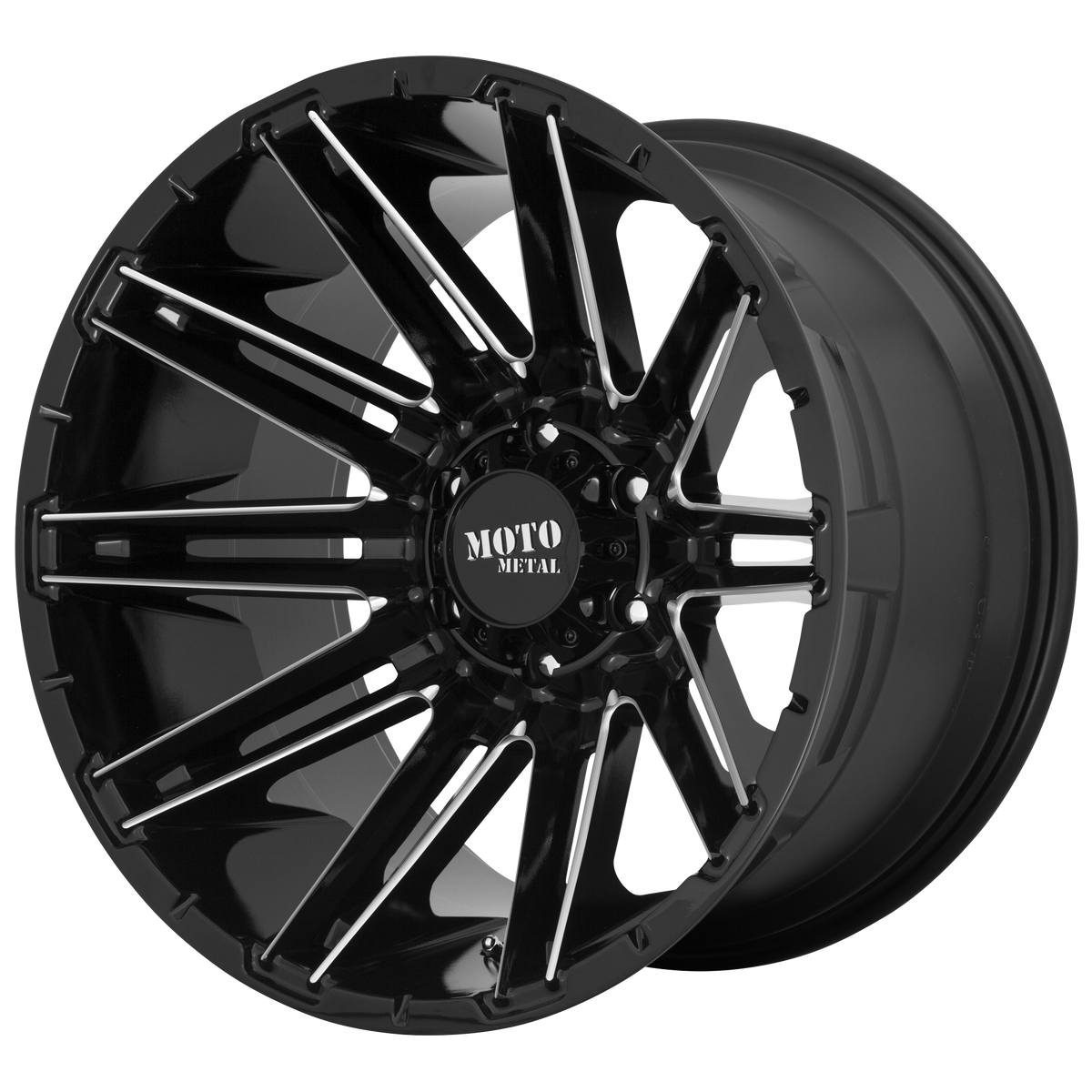 Moto Metal Wheels MO998 Kraken Gloss Black Milled