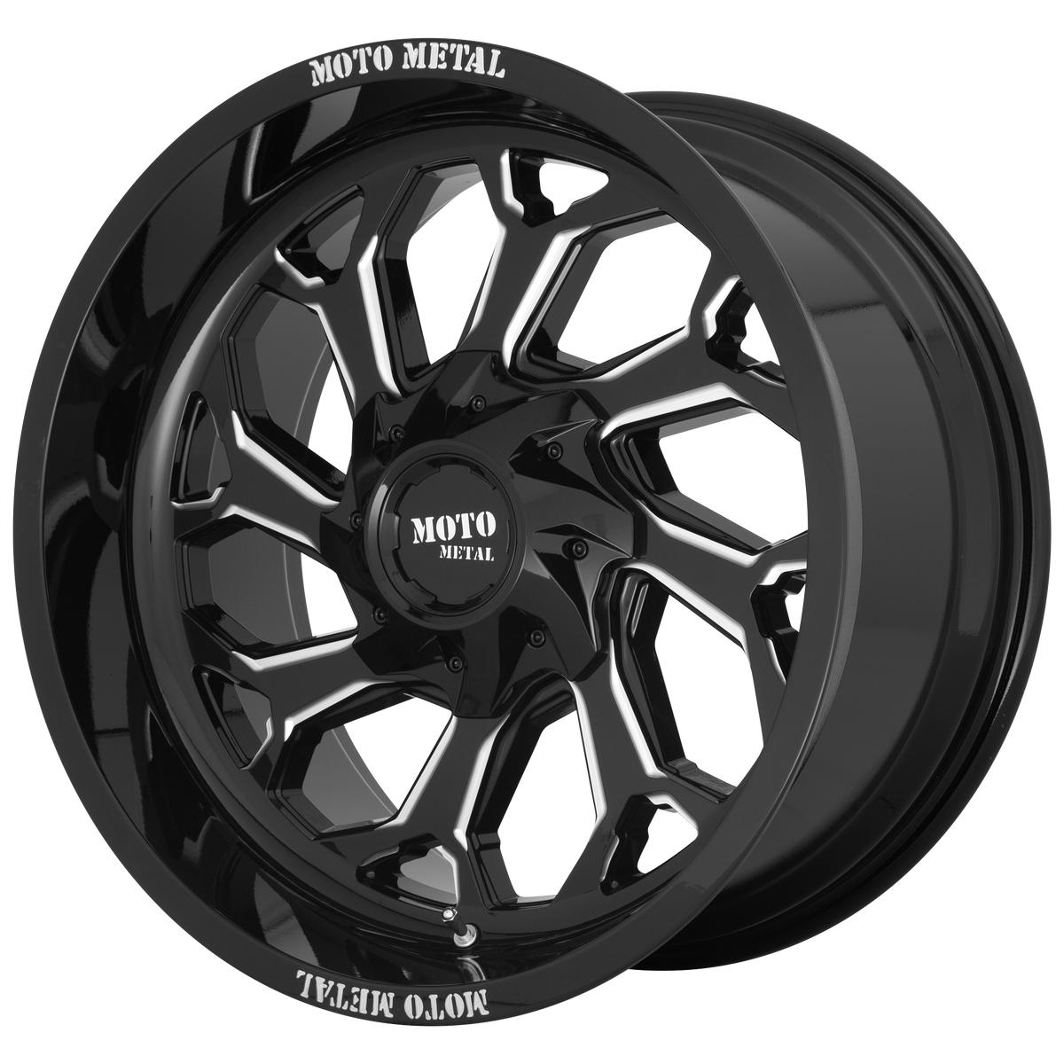 Moto Metal Wheels MO999 Gloss Black Milled
