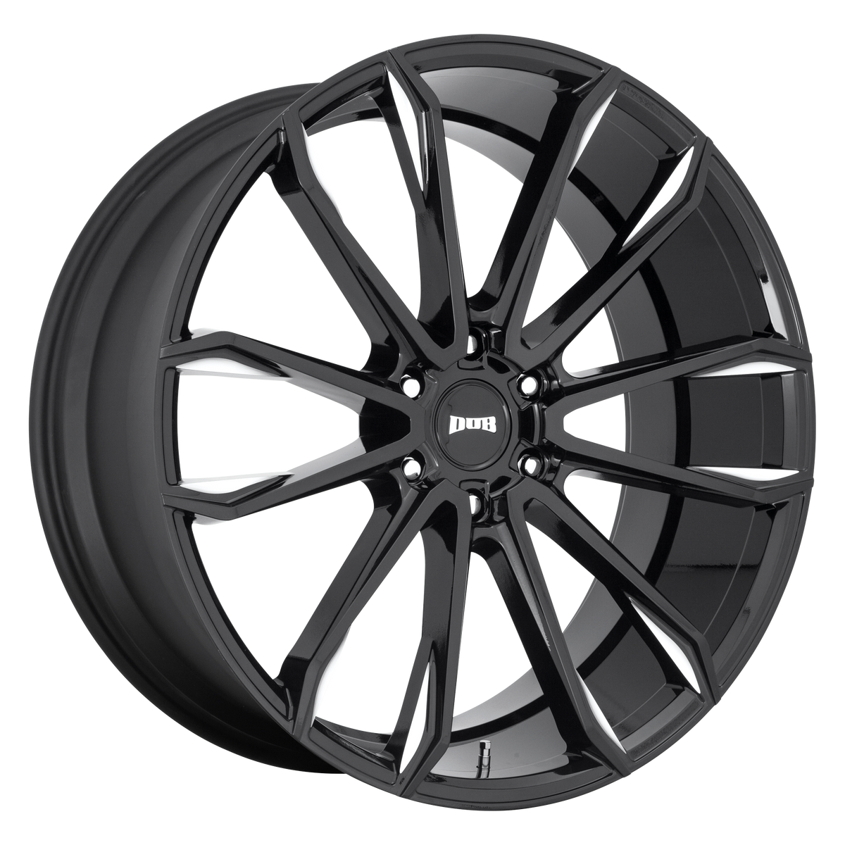 DUB Wheels S252 Clout Gloss Black Milled