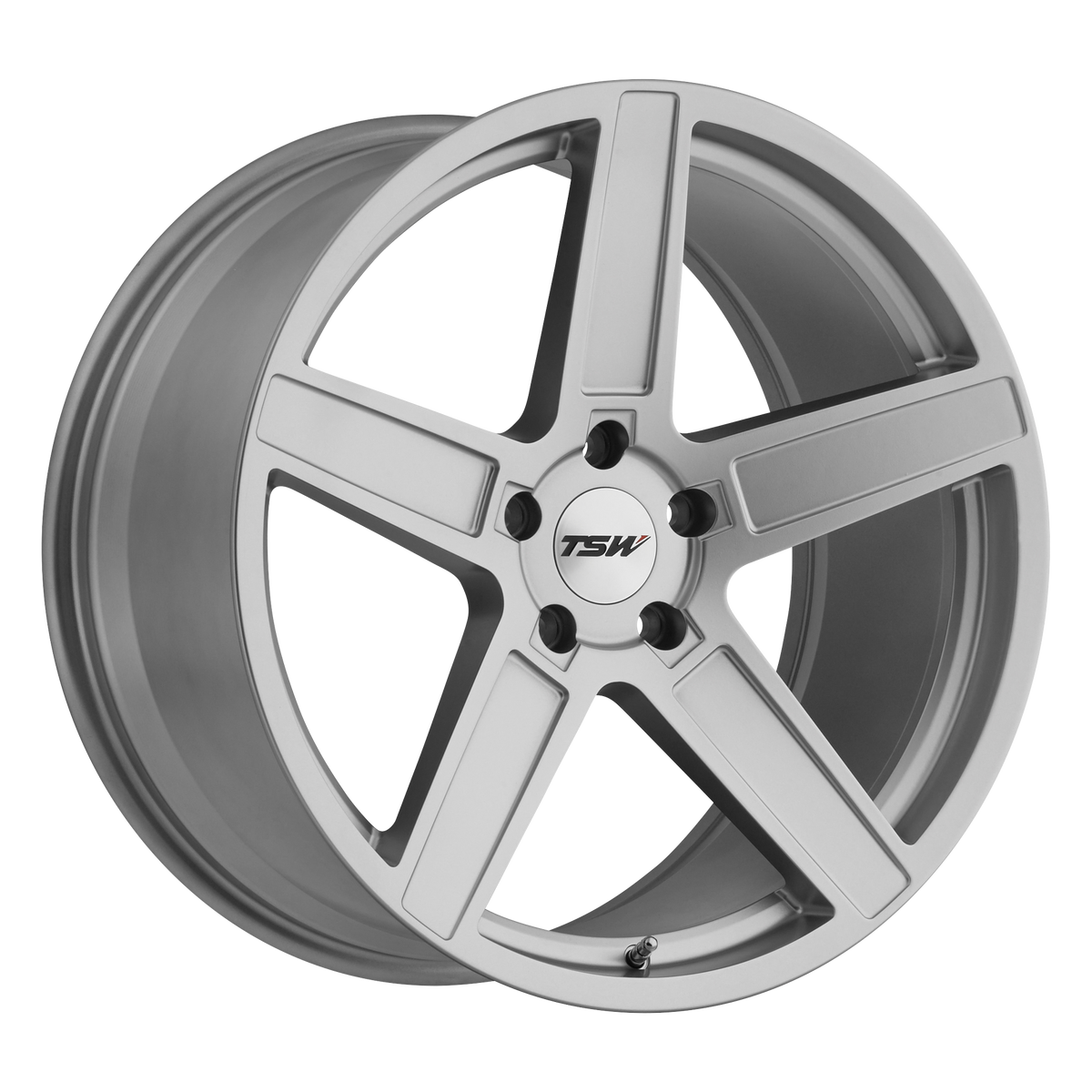 TSW Wheels Ascent Matte Titanium Silver