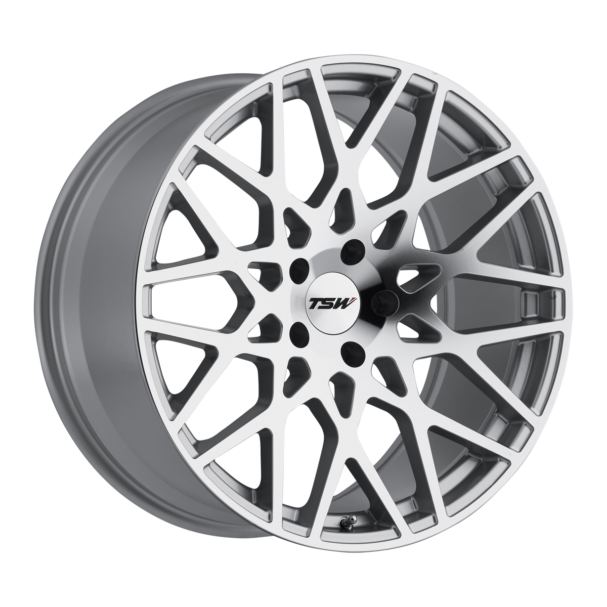 TSW Wheels Vale Silver with Mirror Cut Face
