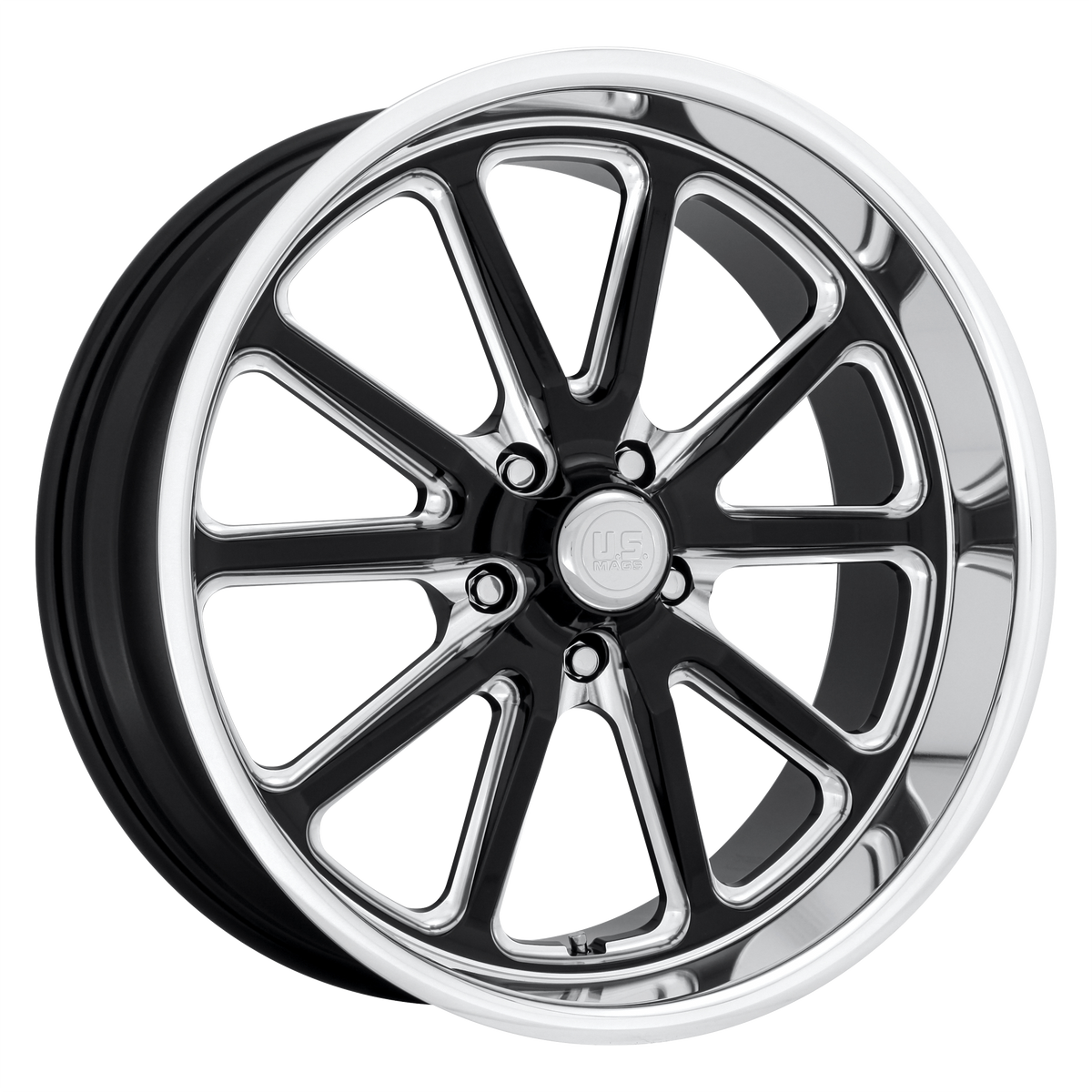 US Mags Wheels U117 Rambler Gloss Black Milled