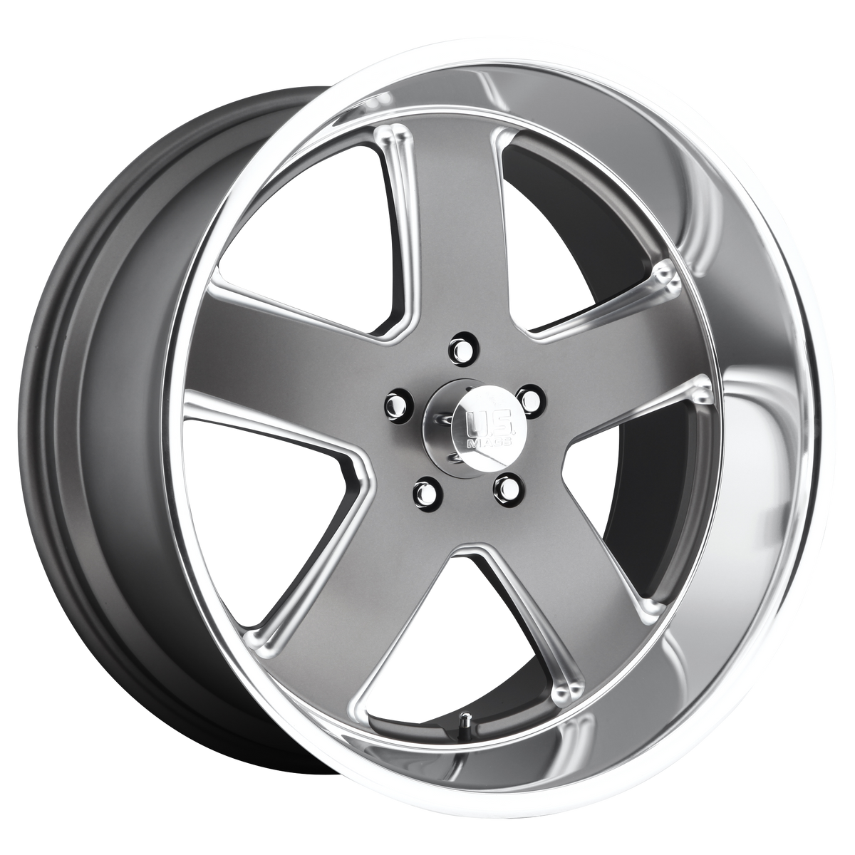 US Mags Wheels U118 Hustler Matte Gunmetal
